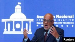 Jorge Rodriquez, kiongozi wa timu ya mashauriano ya serikali ya Venezuela