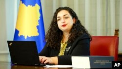 ARHIVA - Predsednica Kosova Vjosa Osmani (Foto: AP)