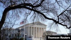 미국 워싱턴의 연방대법원.