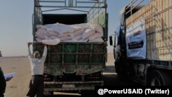 To combat an anticipated wheat shortage this planting season in northeast Syria, USAID is sending 3K metric tons of quality wheat seeds from Iraq to Syrian farmers, Nov. 19, 2021.