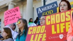 US Senate to Vote on Abortions Rights Bill