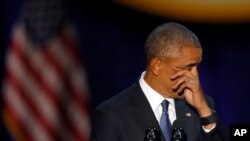 Pidato Perpisahan Obama di Chicago