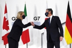 ABD Dışişleri Bakanı Antony Blinken ve İngiltere Dışişleri Bakanı Liz Truss