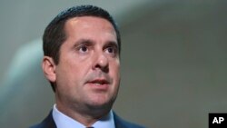 Le républicain Devin Nunes qui préside la Commission du renseignement de la Chambre des représentants, le 24 octobre 2017.