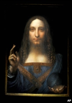 Leonardo da Vinci Painting “Salvator Mundi”
