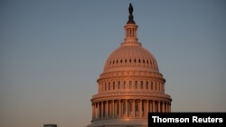 FILE - The balance of power in the Senate, on Capitol Hill, Washington, could change with the November 3 election.