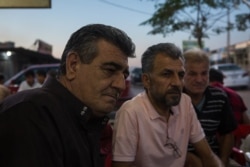 Mohammad Saeed Shekhahmed, a 53-year-old Syrian refugee in Iraq says the Syrian government needed to move into Kurdish areas to protect them from bombings on Oct. 14, 2019 in Duhok, Iraq. (VOA/Yan Boechat)