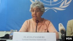 Flavia Pansieri, UN Deputy High Commissioner for Human Rights, told reporters “there has been a deterioration in 2014 in the extent to which freedom of expression and assembly in Cambodia are guaranteed and enjoyed.”