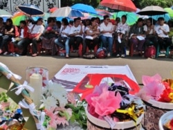 Jemaat Gereja Kristen Indonesia Yasmin (GKI Yasmin) di Bogor dan HKBP Filadelfia di Bekasi menggelar ibadah Paskah di seberang Istana Merdeka, Jakarta Pusat (foto: dok/ilustrasi).