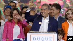 Ivan Duque sabon shugaban kasar Colombia