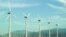 Wind turbines similar to these in California's Yucca Valley region are soon going to be part of Africa's largest wind farm, in northern Kenya (AP) 