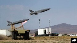 شلیک پهپادها در مانور ارتش جمهوری اسلامی. آرشیو