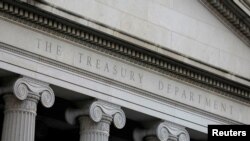 Departemen Keuangan AS di Washington, D.C. (foto: ilustrasi). 