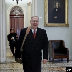 Senate Minority Leader Sen. Mitch McConnell, R-Ky., Sunday, Dec. 19, 2010.