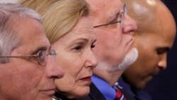 თეთრი სახლის კორონავირუსთან მებრძოლი ჯგუფის წევრების ნაწილი