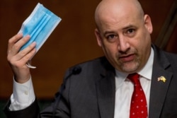 Justice Department U.S. Attorney Craig Carpenito speaks during a Senate Judiciary Committee hearing on Capitol Hill in Washington, June 9, 2020, to examine COVID-19 fraud.
