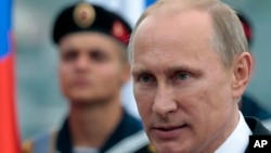 FILE - Russian President Vladimir Putin.