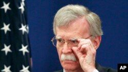 Le conseiller américain à la Sécurité nationale, John Bolton, le 26 octobre 2018. 