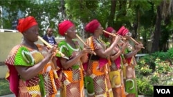 Performers at 'Panafest,' a biannual festival in Ghana that celebrates the idea of Pan-Africanism