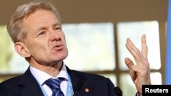 Penasihat senior PBB untuk Suriah, Jan Egeland dalam konferensi pers di Jenewa, Swiss (foto: dok). 
