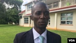 Knowledge Chikundi, the coordinator of the Africa Science Buskers Festival, says the program will go to other parts of the African continent. The festival was held in Harare, Zimbabwe, March 2017. (S. Mhofu/VOA)