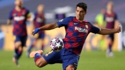 Luis Suarez lokacin yana Barcelona