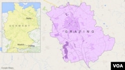 Map of Grafing, Germany