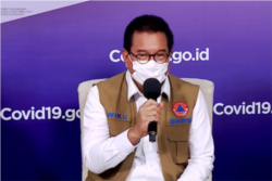 Juru bicara Satgas Covid 19 nasional,Prof. Wiku Bakti Bawono Adisasmito. (Foto: VOA/Nurhadi Sucahyo)