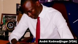 Dr Succès Masra, président du parti les transformateurs.