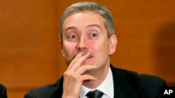 FILE - Canadian Trade Minister Francois-Philippe Champagne is pictured at a Trans-Pacific Partnership meeting in Vina del Mar, Chile, March 15, 2017.