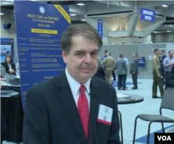 坦格里迪称中国意在南中国海对美国实施反介入和区域阻隔（美国之音黎堡拍摄）