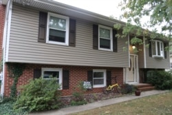 托贝夫妇在马里兰州安纳波利斯的住宅。(2021年10月10日)