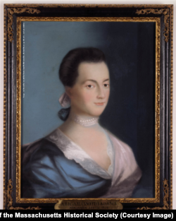 Abigail Adams, Portrait by Benjamin Blyth, Circa 1766