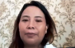 Ketua FOKAL UI Pande K Trimayuni dalam tangkapan layar. (Foto: VOA/Nurhadi)