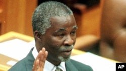 Former prime minister Thabo Mbeki banned the use of antiretrovirals from public health facilities