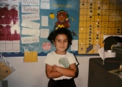 Azra Ozdemir, at the end of her first year of kindergarten in her new elementary school in Texas. (Courtesy: Azra Ozdemir)