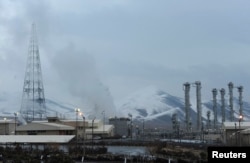 伊朗德黑兰西南190公里处的阿拉克核能设施。（资料照片）