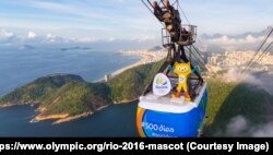 มาสก็อตประจำโอลิมปิก 2016 ที่นครริโอ เดอ จาเนโร