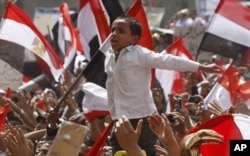 埃及人民抗议 (资料照片)