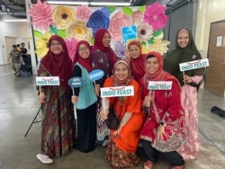 Komunitas muslim Indonesia di San Francisco Bay Area di acara Indo Feast Halal Festival (dok: Ake Pangestuti)
