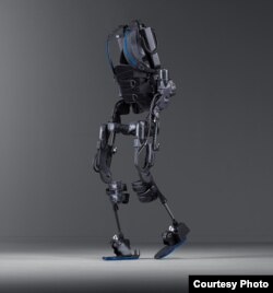 The EksoGT robotic exoskeleton is being used in more than 200 rehabilitation centers around the world, including Marianjoy Rehabilitation Hospital. (Photo: Ekso Bionics)