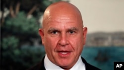 H.R. 맥매스터 백악관 국가안보보좌관.