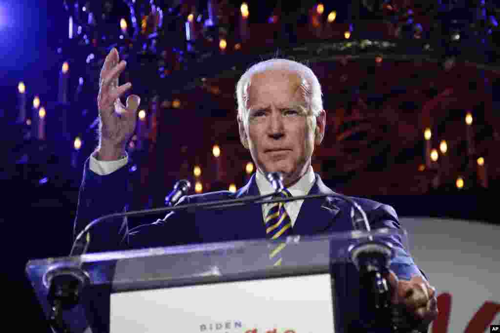 26 марта 2019 года.&nbsp;В этом месяце Джозеф Байден &mdash; бывший вице-президент при Бараке Обаме и сенатор США от Делавэра &mdash; во время выступления упомянул (вероятно, случайно) о возможной избирательной кампании. После обсуждения в прессе и слухов, оговорка сменилась на официальное подтверждение: в апреля 2019 года Байден заявил, что планирует побороться за пост президента.