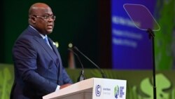 Le Président Félix Tshisekedi à Glasgow en Ecosse, le 2 novembre 2021.