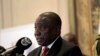 Le président sud-africain Cyril Ramaphosa.