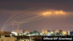 فعالیت سامانه گنبد آهنین در جریان حمله جمهوری اسلامی به اسرائیل (آرشیو)