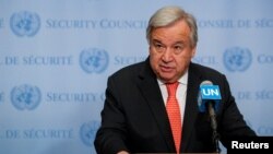 안토니우 구테흐스 유엔 사무총장.