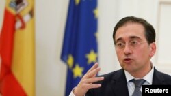 세 마누엘 알바레스 스페인 외무부 장관.