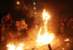 Referendum on a new Chilean constitution, in Santiago, Oct. 26, 2020.