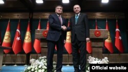 Qirg'iziston va Turkiya prezidentlari, Anqara, Turkiya